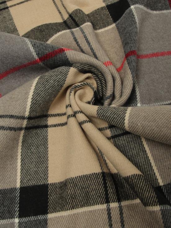26FW 바버 Galingale 갈링게일 타탄 체크 머플러 USC0300 TN31 Beige - BARBOUR