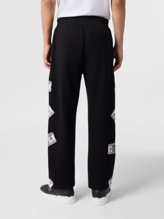 26FW 필립 플레인 팬츠 FAFCMJT2860PTE180N 02 Black - PHILIPP PLEIN