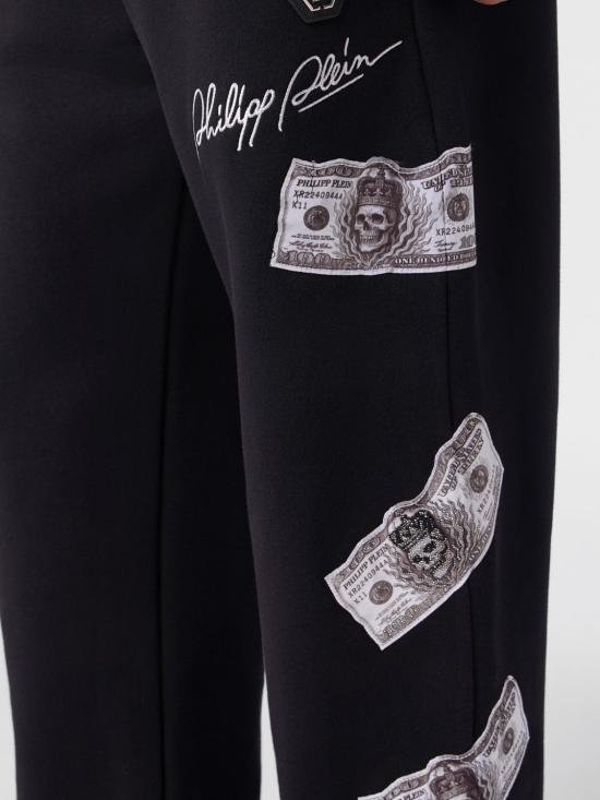 26FW 필립 플레인 팬츠 FAFCMJT2860PTE180N 02 Black - PHILIPP PLEIN