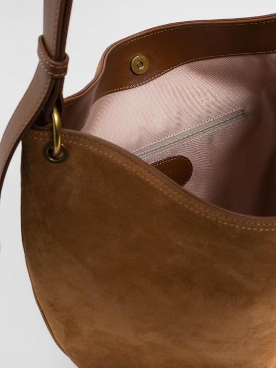 26FW 트윈셋 숄더백 262TB7150 11061 Brown - TWINSET
