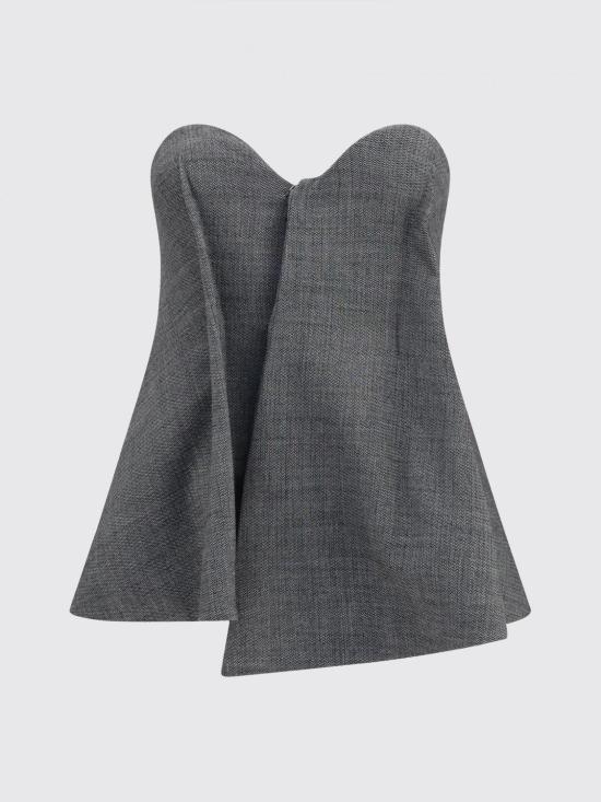26SS 마그다뷰트림 탑 215426 Grey - MAGDA BUTRYM