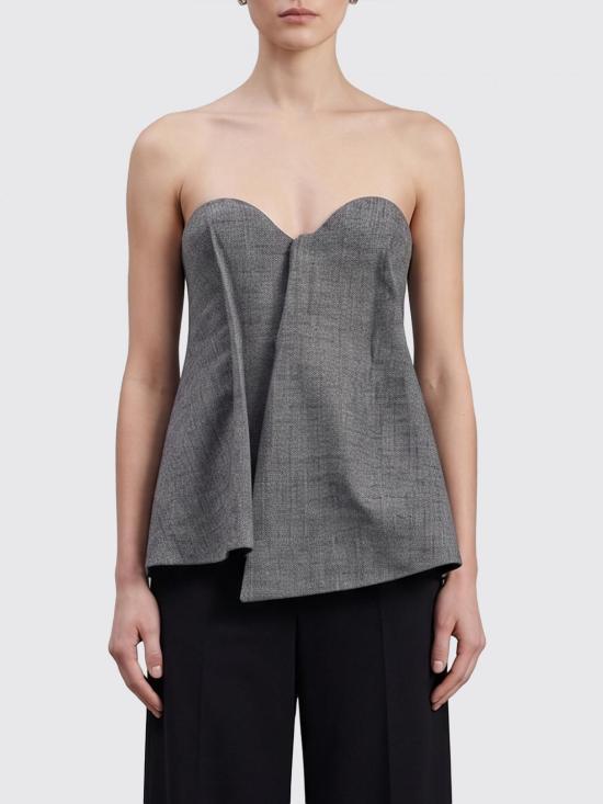 26SS 마그다뷰트림 탑 215426 Grey