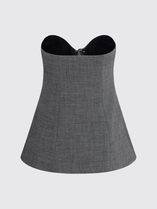 26SS 마그다뷰트림 탑 215426 Grey - MAGDA BUTRYM