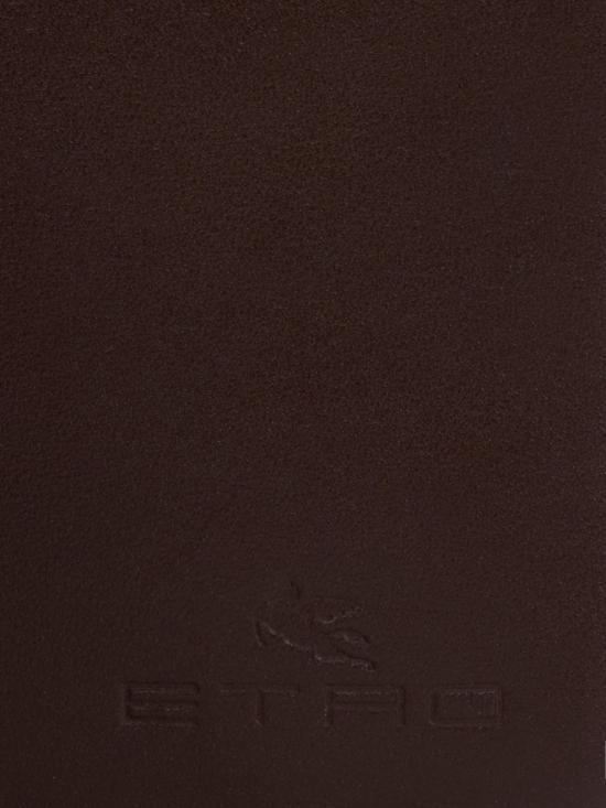  에트로 남성지갑 페이즐리 자카드 카드 지갑 (머니 클립 포함) - ETRO