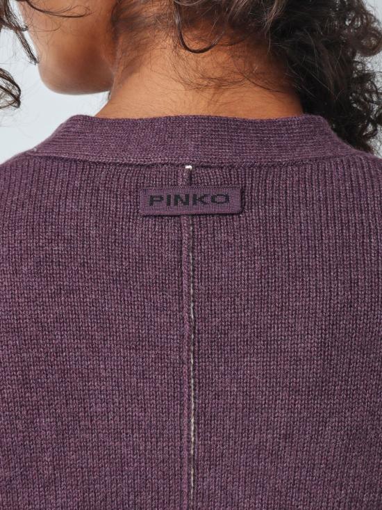 26FW 핑코 스웨터 107212A3G1 W63 Plum - PINKO