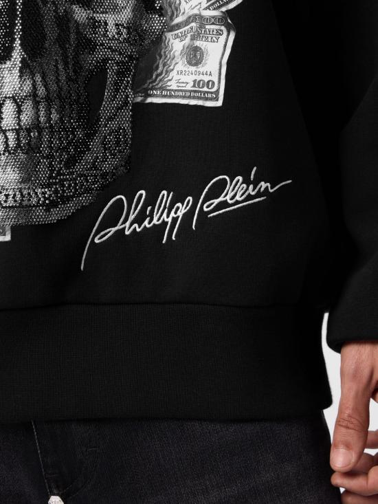 26FW 필립 플레인 긴팔 티셔츠 FAFCMJB4016PTE180N 02 Black - PHILIPP PLEIN