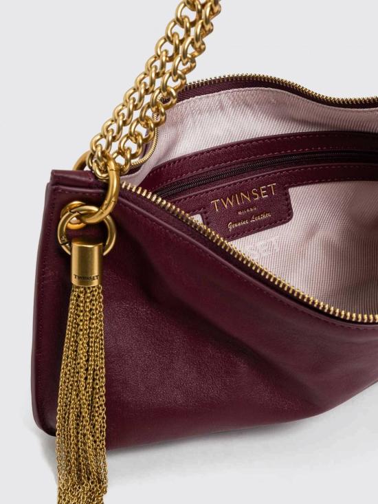 26FW 트윈셋 숄더백 262TD8250 00020 Burgundy - TWINSET