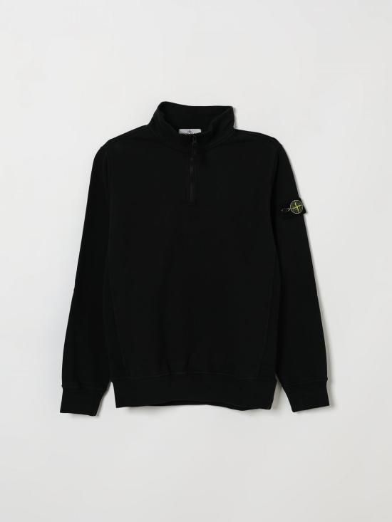 26FW [키즈] 스톤 아일랜드 풀오버 6100005S0A20 V0029 Black
