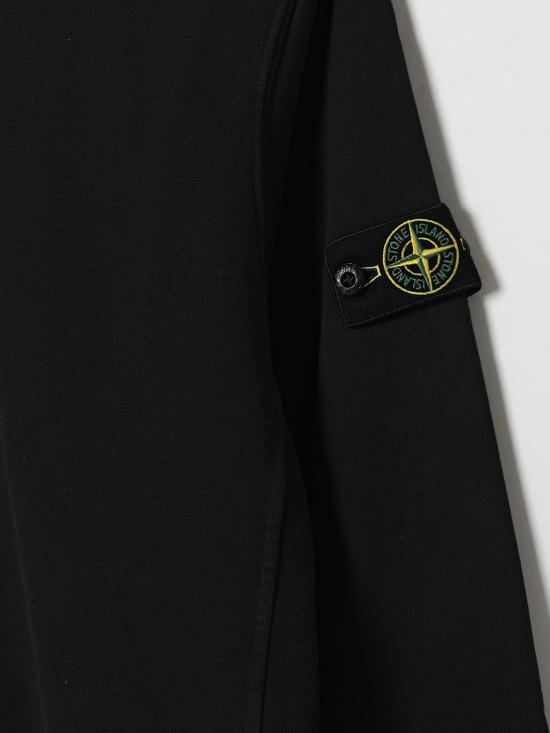 26FW [키즈] 스톤 아일랜드 풀오버 6100005S0A20 V0029 Black - STONE ISLAND