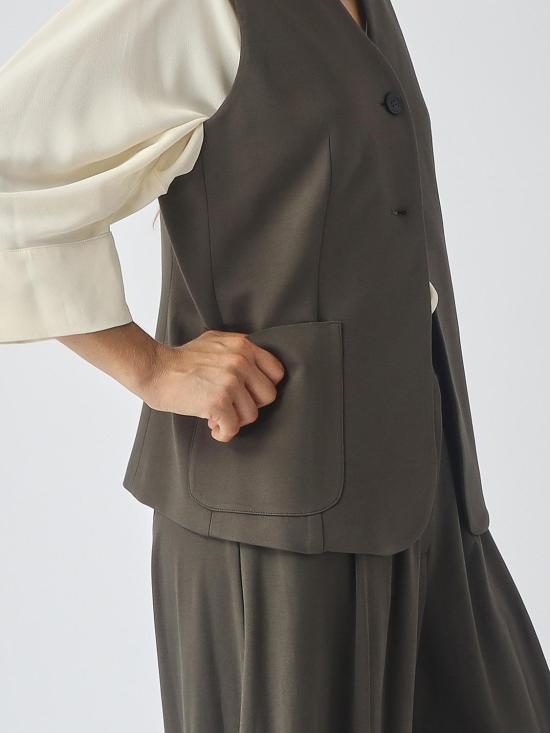 26FW 메이메이즈 베스트 M6FA19 396 Green - MEIMEIJ