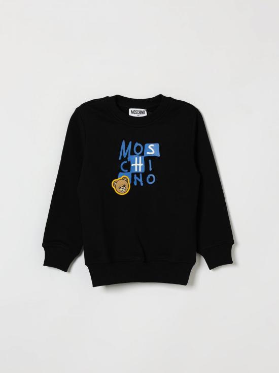 26FW [키즈] 모스키노 풀오버 HZF08VLCA77 60100 Black