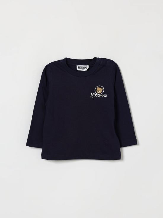 26FW [키즈] 모스키노 티셔츠 MRO014LAA34 40016 Navy