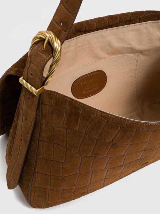 26FW 트윈셋 숄더백 262TD8140 13126 Brown - TWINSET