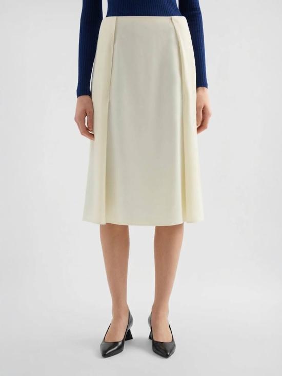 26FW 질샌더 스커트 J03MA0327J76018 109 Yellow