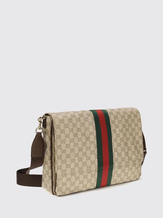 26FW 구찌 WEB GG 캔버스 크로스백 A006JEFAGIJ 8569 Sand - GUCCI