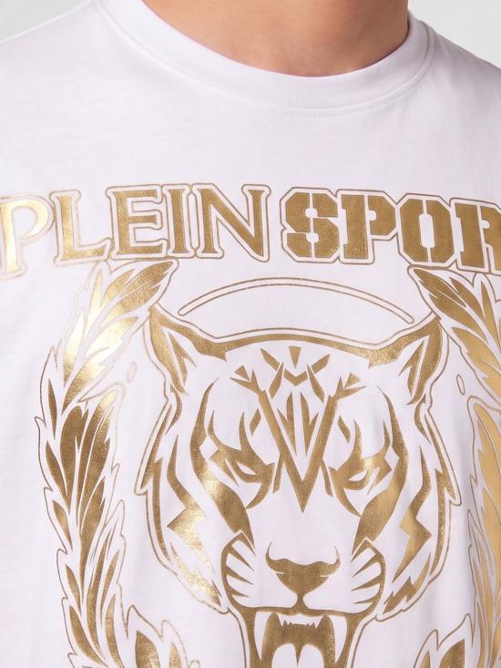 26FW 플레인스포츠 반팔 티셔츠 FAFCMTK9171STE003N 01 White - PLEIN SPORT