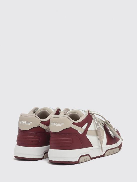 26FW 오프화이트 스니커즈 OF05726609 BURBGE Burgundy - OFF WHITE