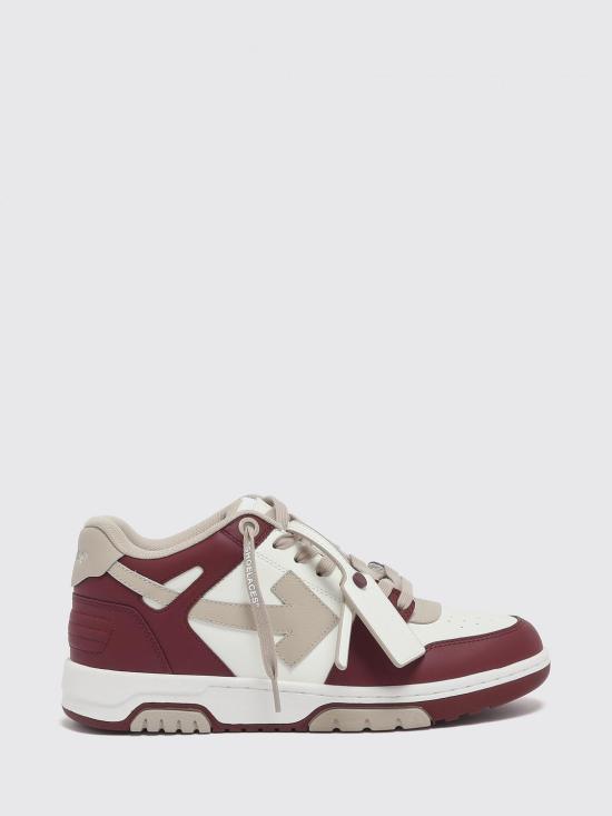 26FW 오프화이트 스니커즈 OF05726609 BURBGE Burgundy