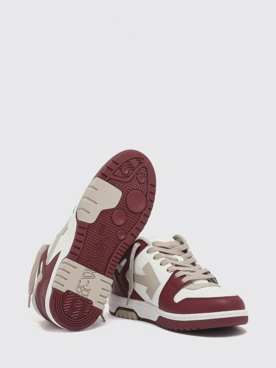 26FW 오프화이트 스니커즈 OF05726609 BURBGE Burgundy - OFF WHITE