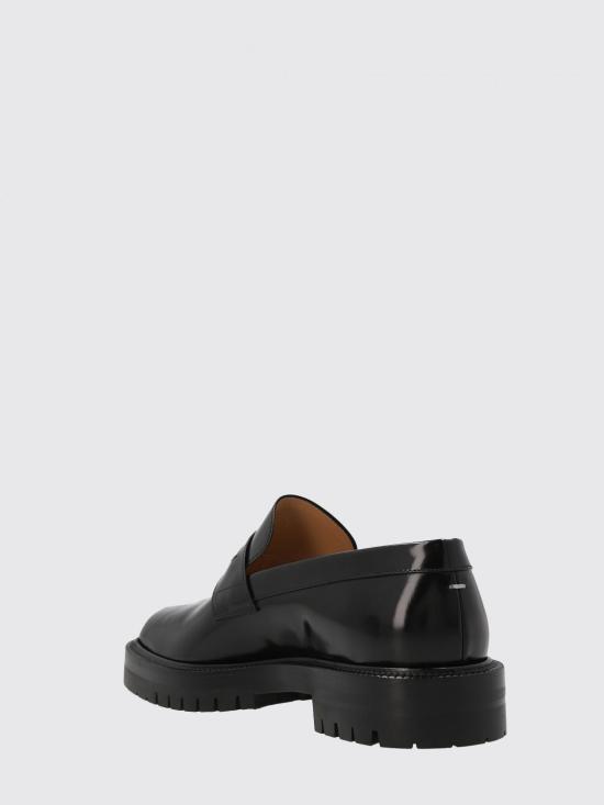 26SS 마르지엘라 타비 브러쉬드 카프스킨 로퍼 S57WR0139P3827 H8396 Black - MAISON MARGIELA