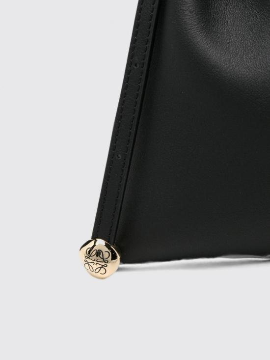 26FW 로에베 미니 스카프 가죽 숄더백 ABNYUNNX01 1100 Black - LOEWE