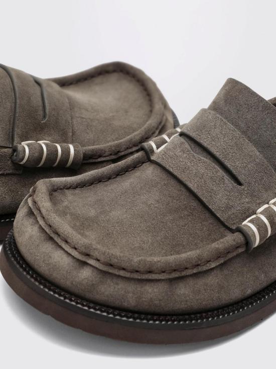 26FW JW앤더슨 로퍼 MO0005LA0415 755 Brown - JW ANDERSON