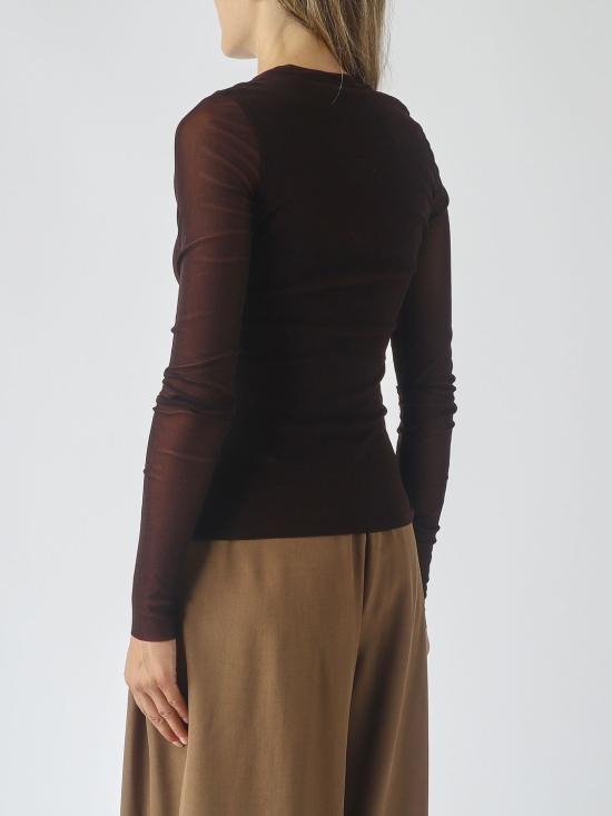 26FW 메이메이즈 반팔 티셔츠 M6FO12 143 Brown - MEIMEIJ