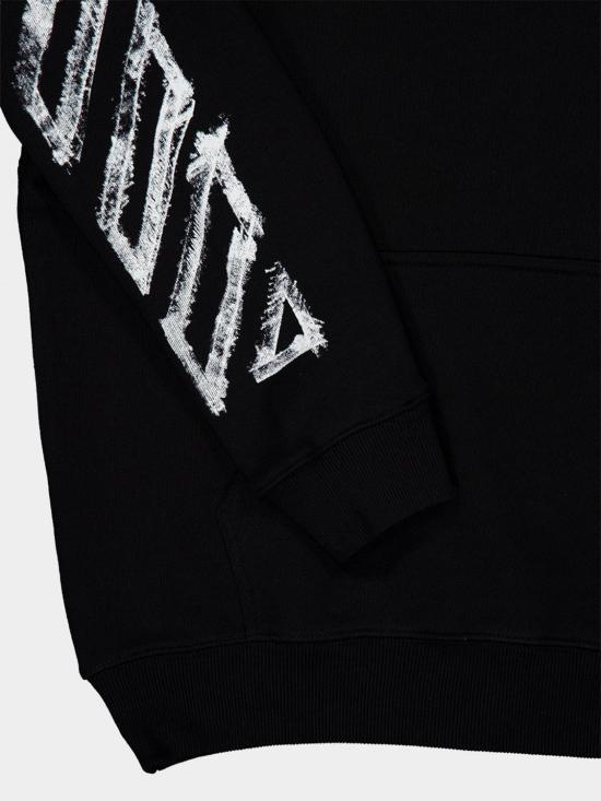 26FW 오프화이트 긴팔 티셔츠 44MBB085F26F00L 001 Black - OFF WHITE
