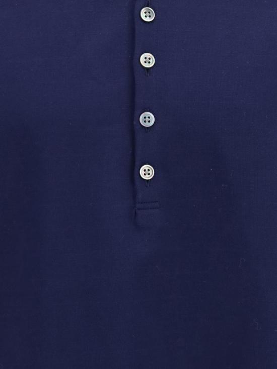 26FW 톰브라운 폴로 티셔츠 MJP249AJ0276 415 Navy - THOM BROWNE
