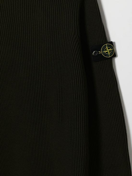 26FW [키즈] 스톤 아일랜드 풀오버 5100010S0C02 V005G Military - STONE ISLAND