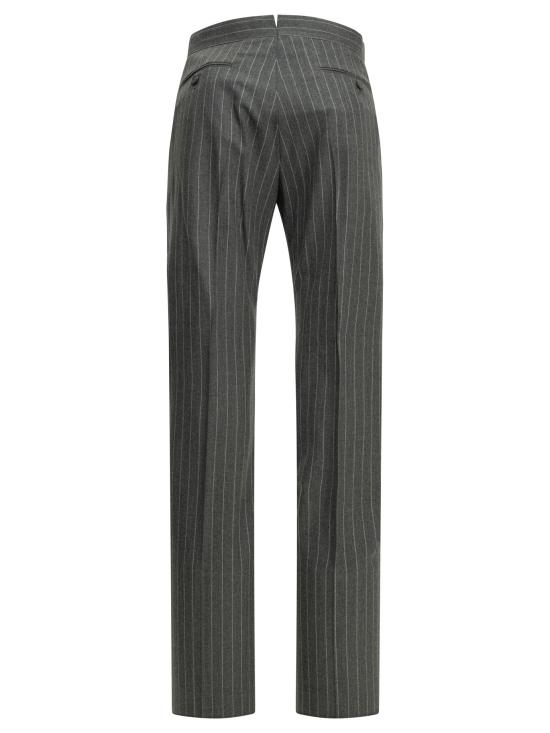 26FW 톰포드 스트레이트 팬츠 PLPT06W0180TAP Grey - TOMFORD