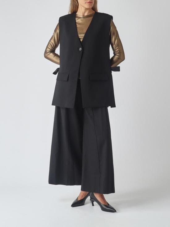 26FW 메이메이즈 베스트 M6FH13 100 Black - MEIMEIJ