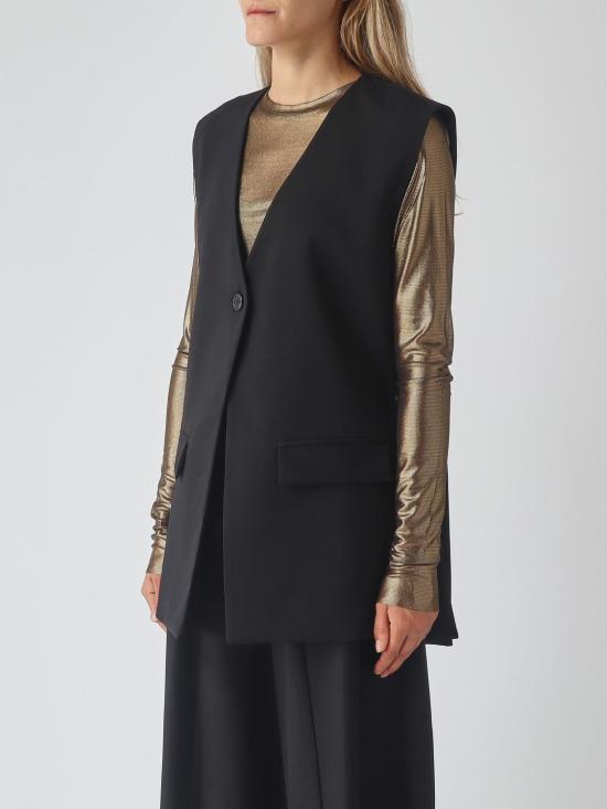 26FW 메이메이즈 베스트 M6FH13 100 Black - MEIMEIJ