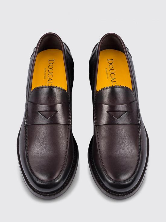 26FW 듀칼 로퍼 DU3241BRANUF188 TL01 Crimson - DOUCAL’S