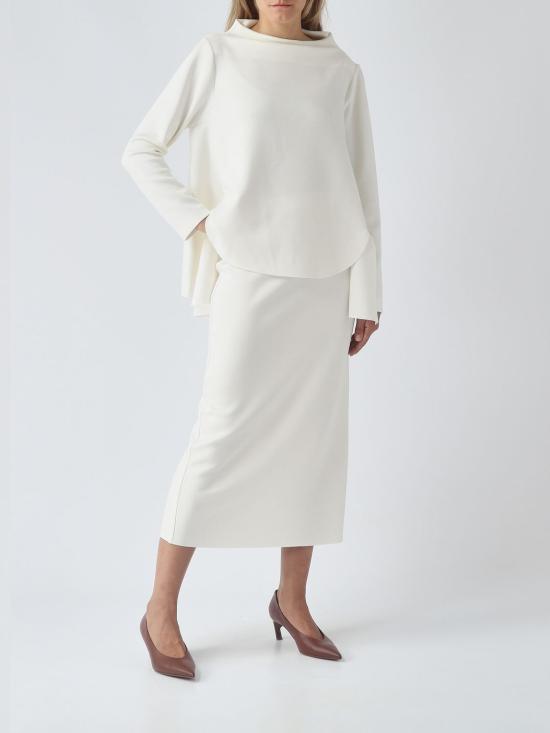 26FW 메이메이즈 스커트 M6FD15 382 White - MEIMEIJ