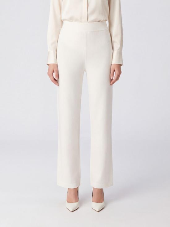 26FW 막스마라 팬츠 2626336017600 001 White