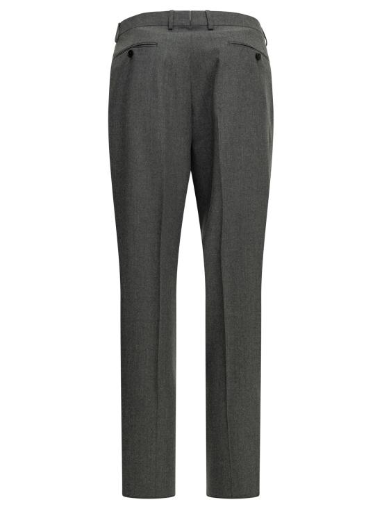 26FW 에르메네질도제냐 스트레이트 팬츠 430F24A475PM12430F24A4 Grey - ERMENEGILDO ZEGNA