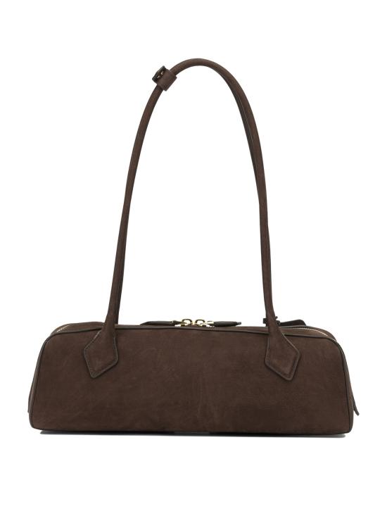 26FW 알라이아 르 테켈 미디움 레더 숄더백 AA1S06033CA214741 Brown - ALAIA