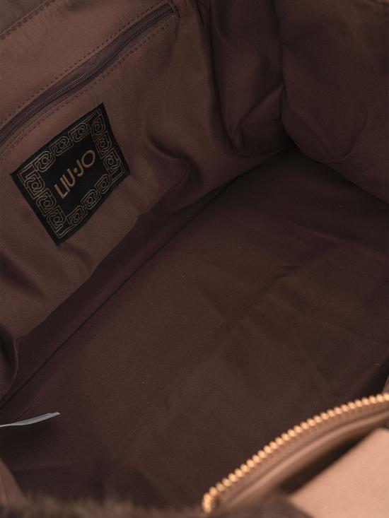 26FW 리우조 토트백 2F6037E0218 00533 Brown - LIU JO