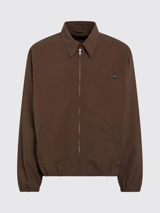 26FW 프라다 테크니컬 패브릭 블루종 자켓 SGD190OOO199Y F0005 Brown