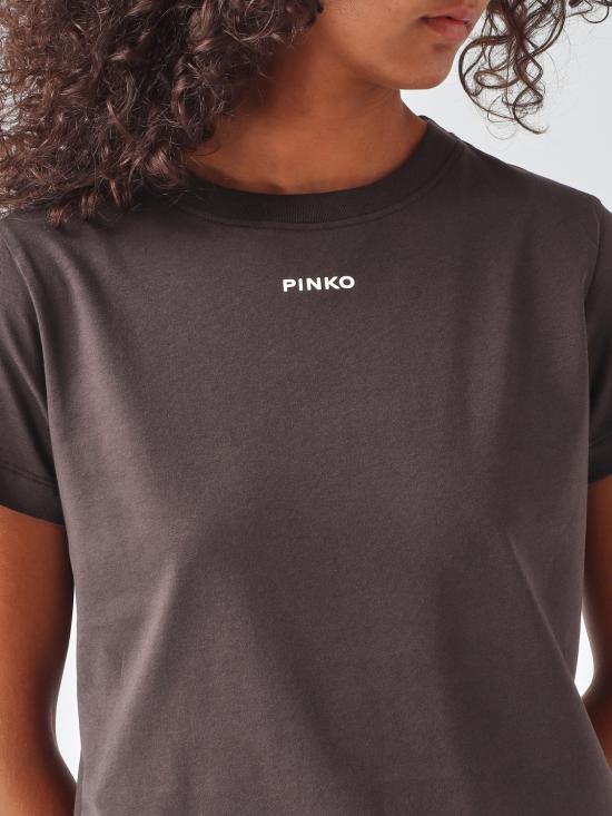 26FW 핑코 반팔 티셔츠 100373A3HK L72 Dark - PINKO