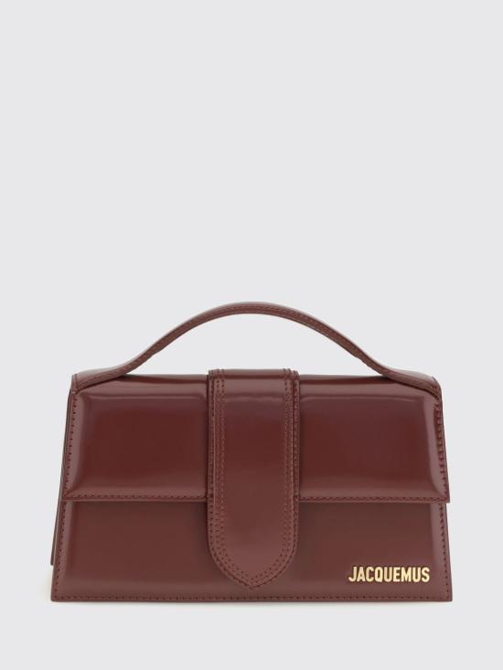 26FW 자크뮈스 라지 밤비노 크로스바디 플랩 백 BAW00007AC18A01 490 Burgundy