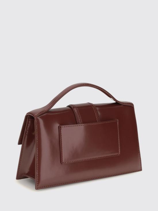 26FW 자크뮈스 라지 밤비노 크로스바디 플랩 백 BAW00007AC18A01 490 Burgundy - JACQUEMUS