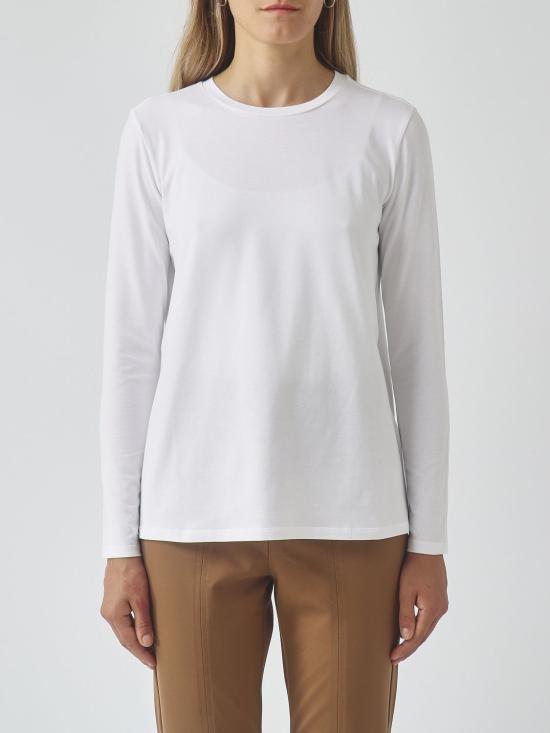 26FW 막스마라 반팔 티셔츠 262946048600 002 White