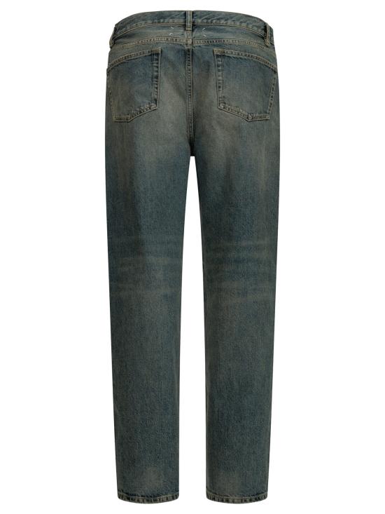26FW 마르지엘라 스트레이트 팬츠 S67LA0053M30066965 Blue - MAISON MARGIELA