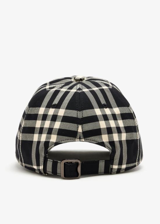 26FW 버버리 볼캡 8128345 BLACK CALICO BEIGE DOM - BURBERRY