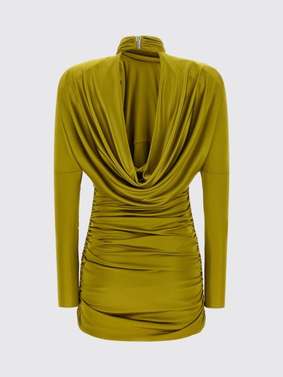26FW 발망 롱 원피스 DR0000000081 A50 Green - BALMAIN
