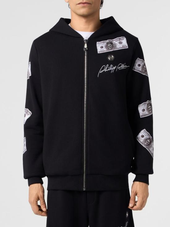 26FW 필립 플레인 긴팔 티셔츠 FAFCMJB4017PTE180N 02 Black