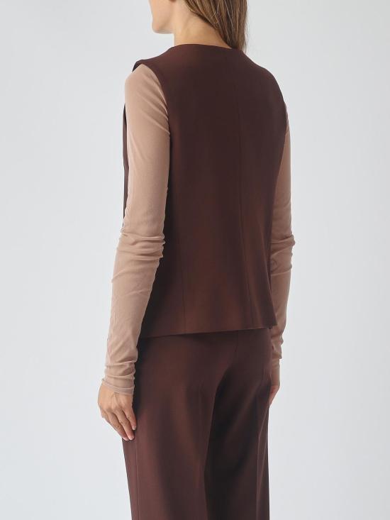 26FW 메이메이즈 베스트 M6FA19 460 Brown - MEIMEIJ