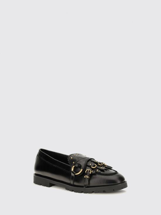 26FW 핑코 로퍼 SD0681P185 Z99 Black - PINKO